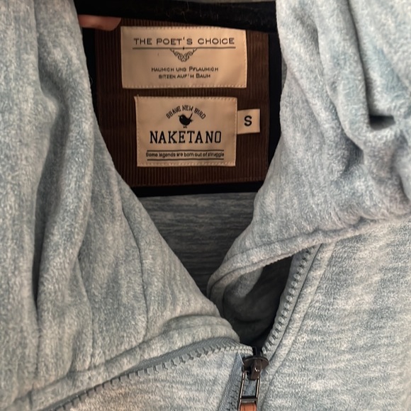 Naketano Fleece Full Zip Jacket small - Picture 2 of 7